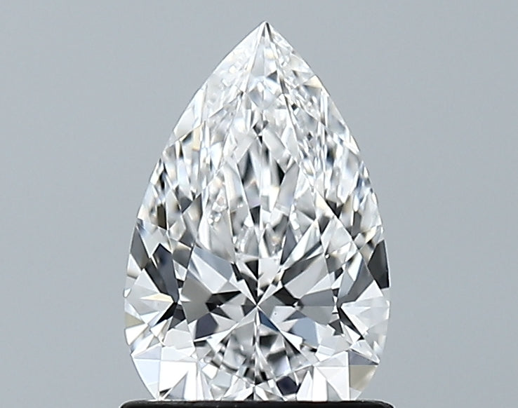 Lab-Grown 1.01 Carat Pear Shape Diamond color D Clarity VVS2 With GIA Certificate, precious stones, engagement diamonds