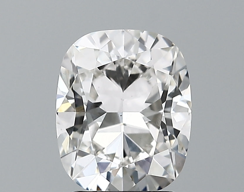 Lab-Grown 2.14 Carat Cushion Modified Brilliant Cut Diamond color H Clarity VS1 With GIA Certificate, precious stones, engagement diamonds