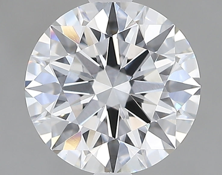 Lab-Grown 1.57 Carat Round Brilliant Diamond color D Clarity VVS2, precious stones, engagement diamonds