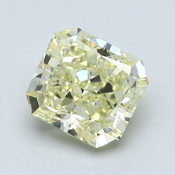 1.23 Carat Radiant Cut Natural Mined Diamond Fancy  Yellow Color VVS2 Clarity With GIA Certificate, natural diamonds, precious stones, engagement diamonds