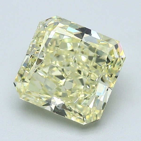2.57 Carat Radiant Cut Natural Mined Diamond Fancy  Yellow Color SI1 Clarity With GIA Certificate, natural diamonds, precious stones, engagement diamonds