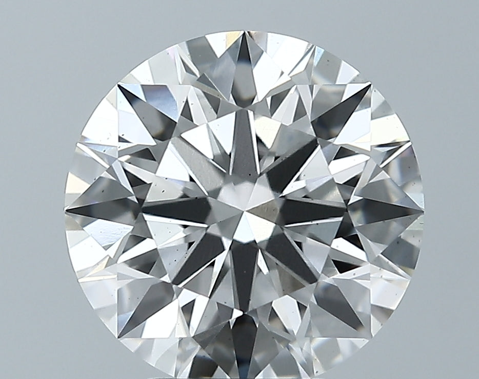 Lab-Grown 4.55 Carat Round Brilliant Diamond color E Clarity VS2 With GIA Certificate, precious stones, engagement diamonds