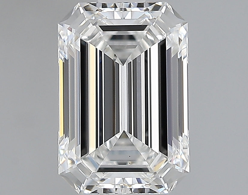 Lab-Grown 1.54 Carat Emerald Cut Diamond color E Clarity VS1, precious stones, engagement diamonds