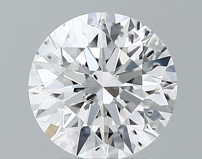 Lab-Grown 1.82 Carat Round Brilliant Diamond color D Clarity I1 With GIA Certificate, precious stones, engagement diamonds