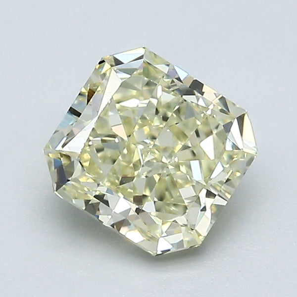 1.31 Carat Radiant Cut Natural Mined Diamond Fancy Light  Yellow Color VS1 Clarity With GIA Certificate, natural diamonds, precious stones, engagement diamonds