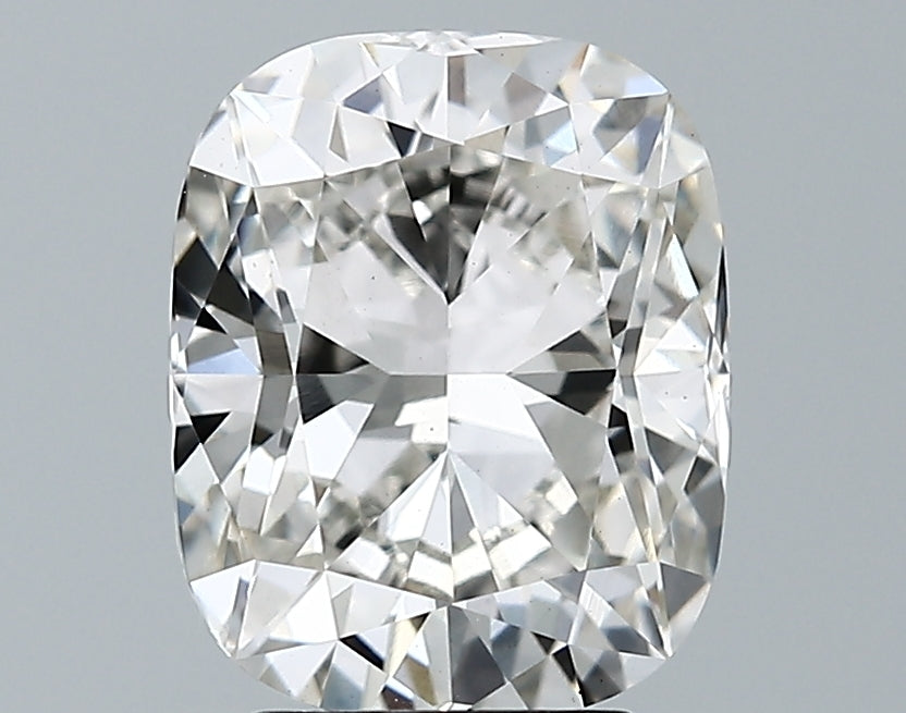 Lab-Grown 3.01 Carat Cushion Modified Brilliant Cut Diamond color I Clarity VS1 With GIA Certificate, precious stones, engagement diamonds