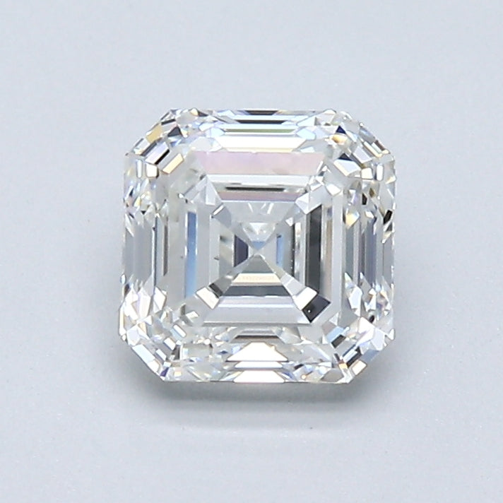 1.00 Carat Asscher Cut Natural Mined Diamond G Color VS2 Clarity With GIA Certificate, natural diamonds, precious stones, engagement diamonds