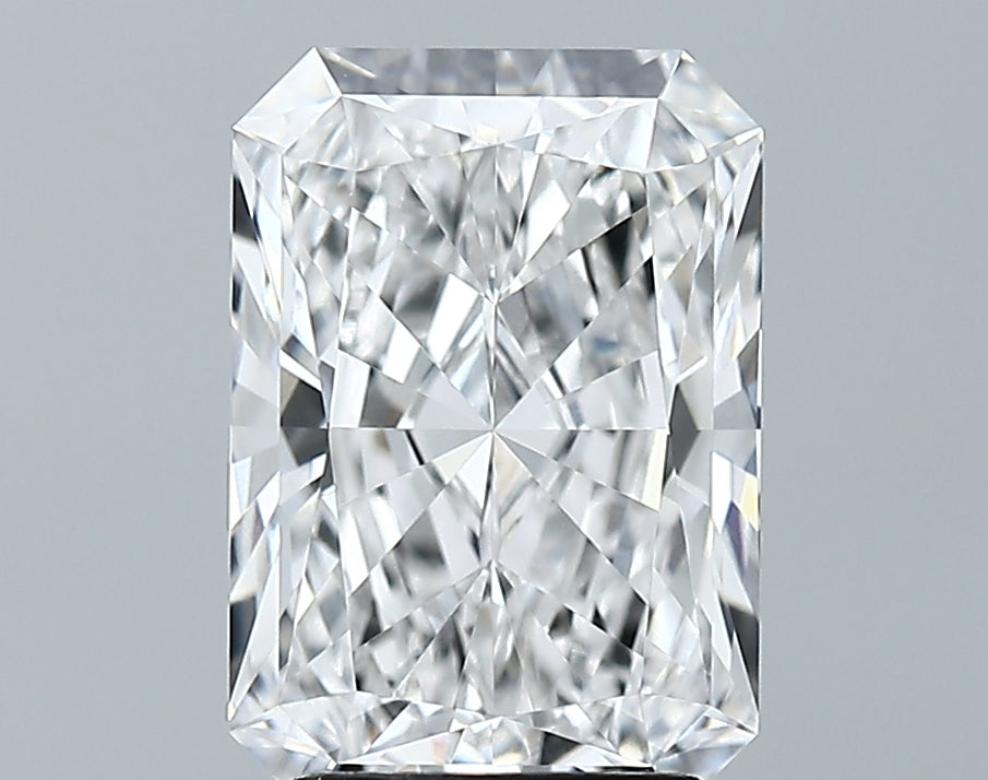 Lab-Grown 3.13 Carat Radiant Cut Diamond color E Clarity VVS2 With GIA Certificate, precious stones, engagement diamonds