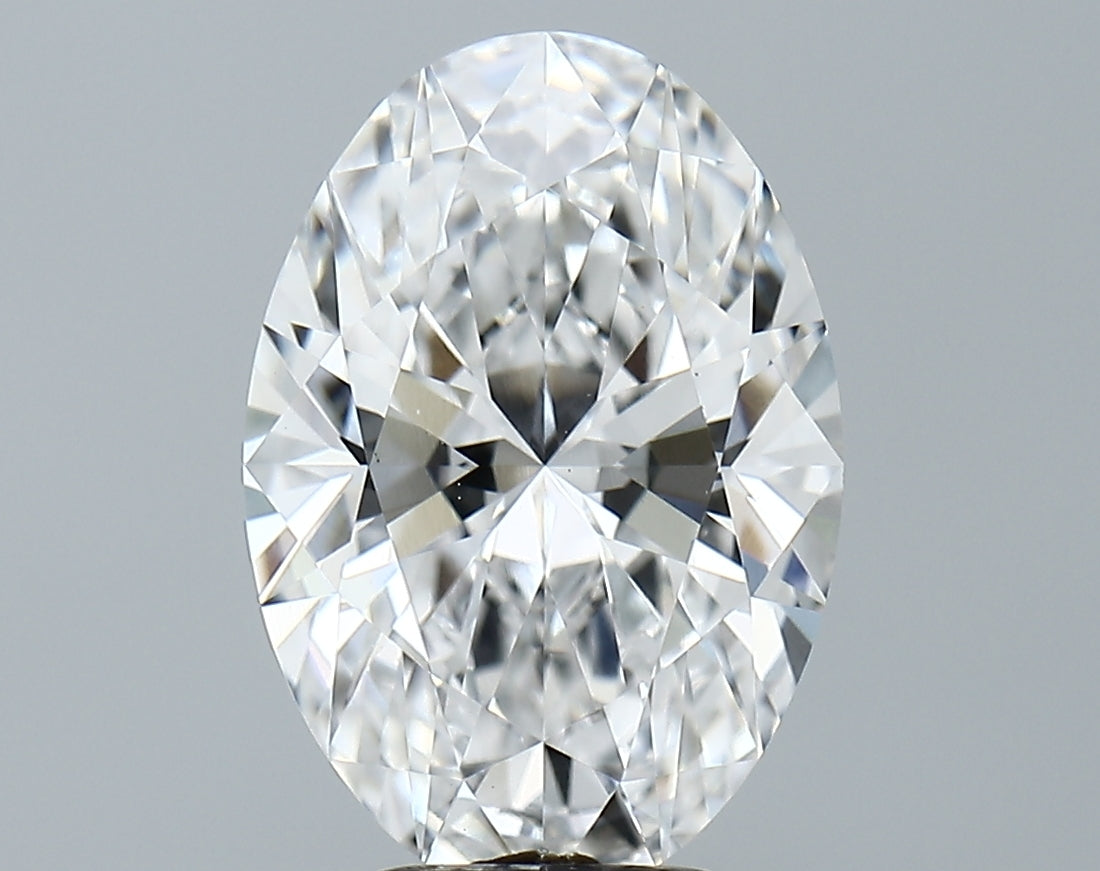 Lab-Grown 4.02 Carat Oval Shape Diamond color D Clarity VS1 With GIA Certificate, precious stones, engagement diamonds