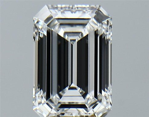 Lab-Grown 3.31 Carat Emerald Cut Diamond color E Clarity VVS2, precious stones, engagement diamonds