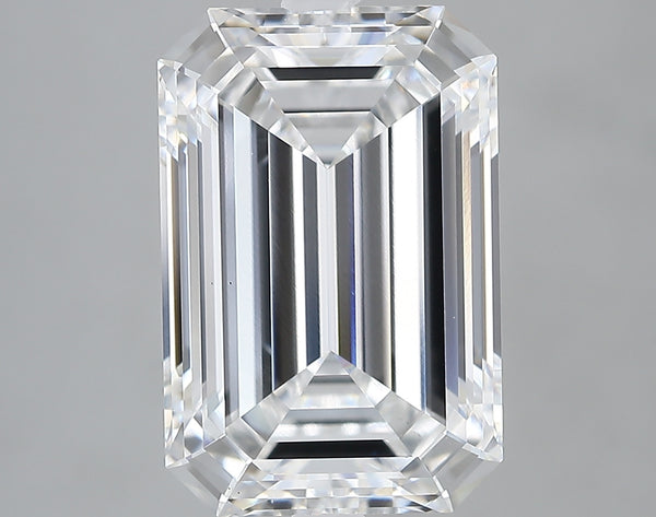 Lab-Grown 5.31 Carat Emerald Cut Diamond color E Clarity VS1 With GIA Certificate, precious stones, engagement diamonds