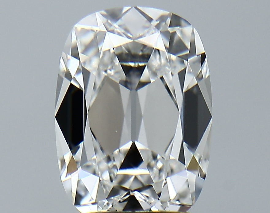 Lab-Grown 3.09 Carat Antique Cushion Cut Diamond color F Clarity VVS2 With GIA Certificate, precious stones, engagement diamonds