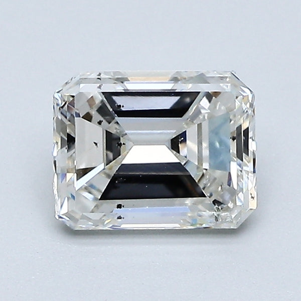 1.16 Carat Emerald Cut Diamond color I Clarity SI2, natural diamonds, precious stones, engagement diamonds