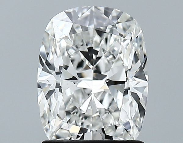 Lab-Grown 1.51 Carat Cushion Modified Brilliant Cut Diamond color E Clarity VVS1, precious stones, engagement diamonds