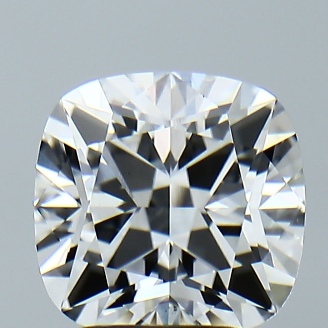 Lab-Grown 2.50 Carat Square Cushion Cut Diamond color E Clarity VVS2, precious stones, engagement diamonds