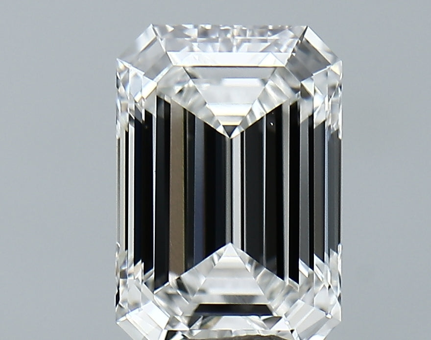 Lab-Grown 2.94 Carat Emerald Cut Diamond color E Clarity VVS2, precious stones, engagement diamonds