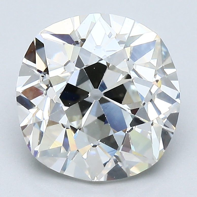 3.42 Ct Old Miner Cut Diamond Natural Loose J-VS1 Conflict-Free GIA, natural diamonds, precious stones, engagement diamonds