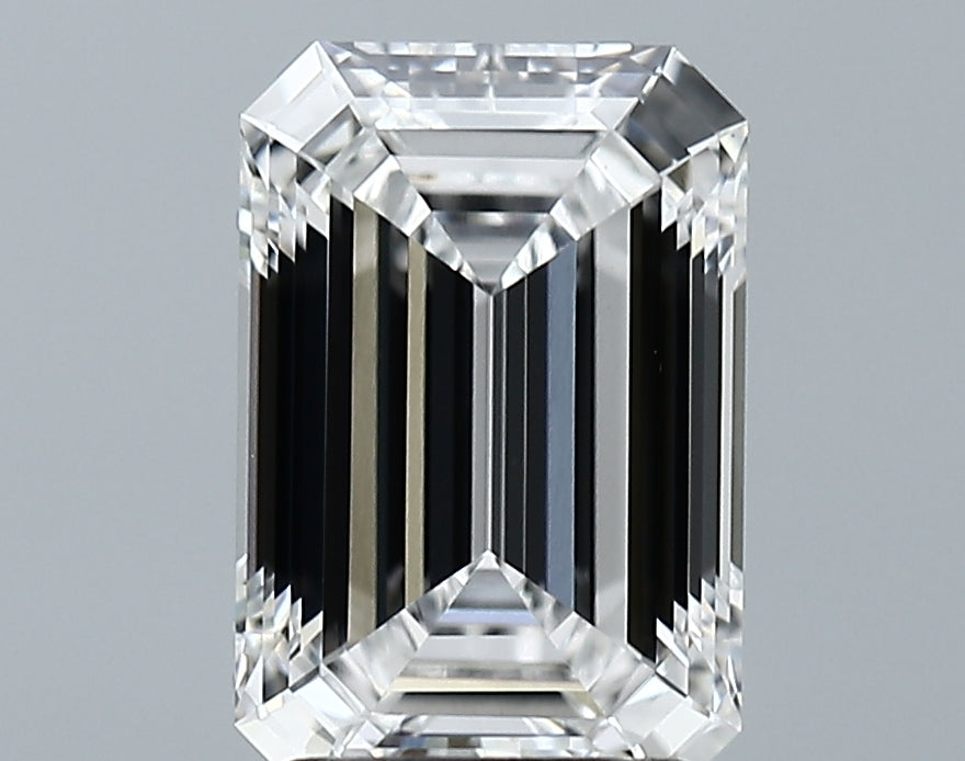 Lab-Grown 2.79 Carat Emerald Cut Diamond color E Clarity VS1 With GIA Certificate, precious stones, engagement diamonds