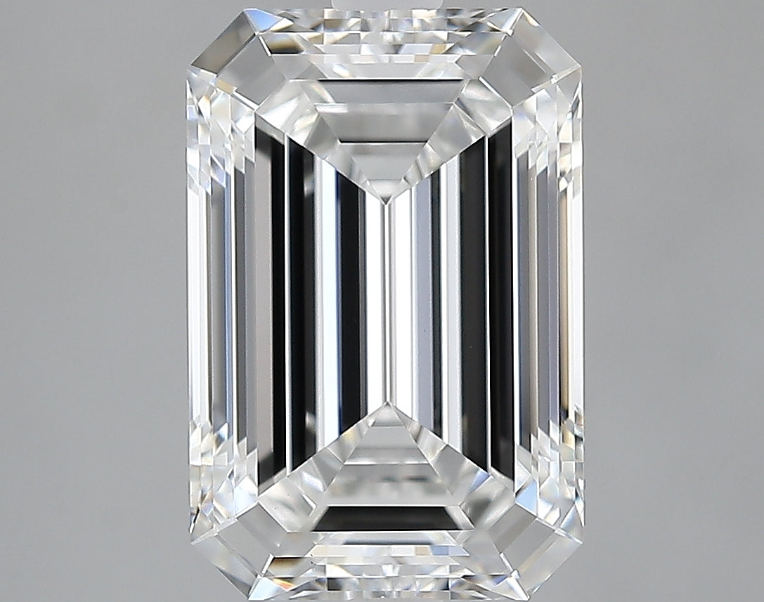 Lab-Grown 3.21 Carat Emerald Cut Diamond color E Clarity VVS2, precious stones, engagement diamonds