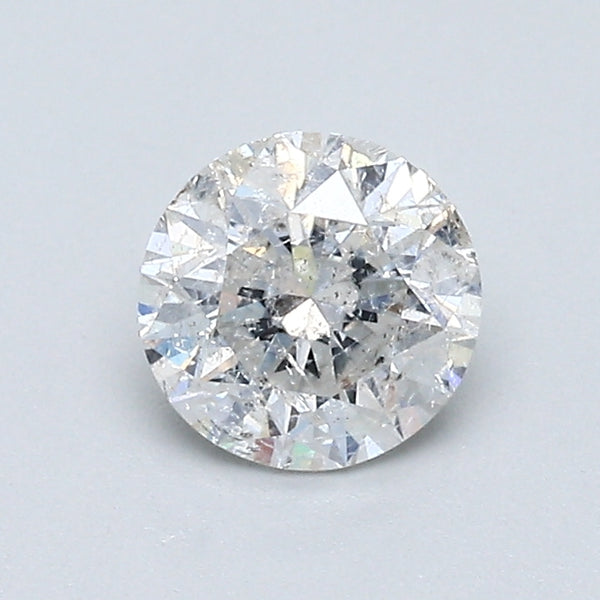 0.73 Carat Round Brilliant Diamond color G Clarity I3, natural diamonds, precious stones, engagement diamonds