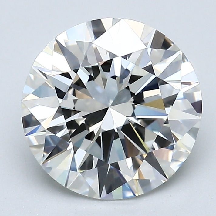 Loose Natural 2.51 Carat Round Brilliant Diamond GIA Certified I-VS1, natural diamonds, precious stones, engagement diamonds