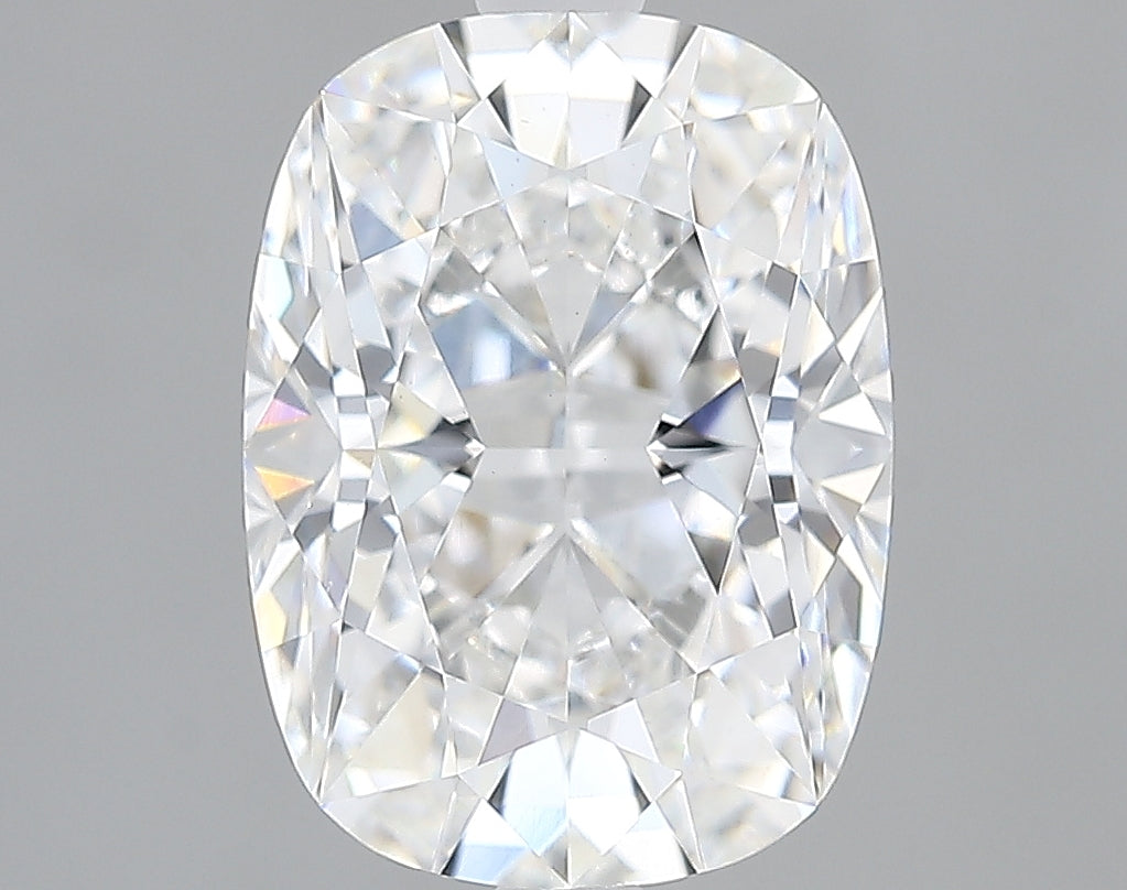 Lab-Grown 2.72 Carat Cushion Brilliant Diamond color D Clarity VVS2, precious stones, engagement diamonds