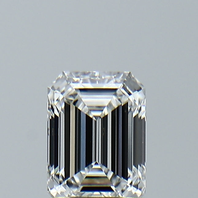 Lab-Grown 1.01 Carat Emerald Cut Diamond color D Clarity VS1, precious stones, engagement diamonds