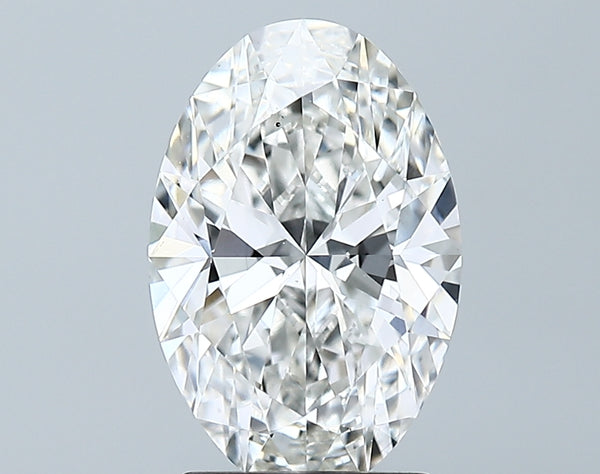 Lab-Grown 2.25 Carat Oval Shape Diamond color G Clarity VS2 With GIA Certificate, precious stones, engagement diamonds