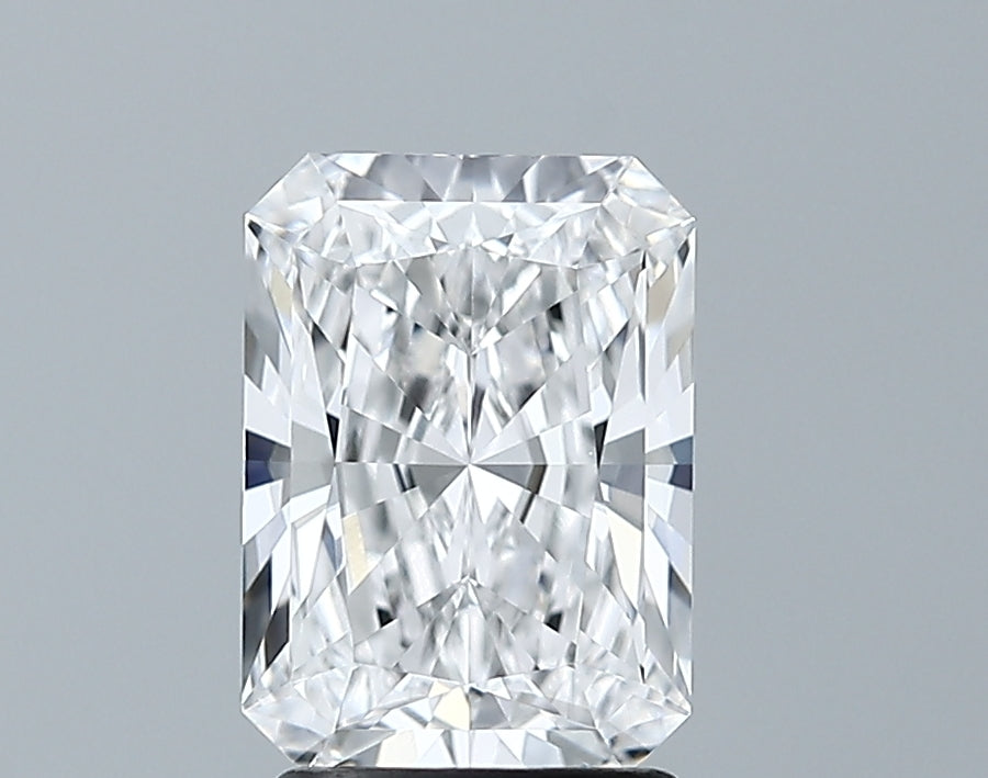 Lab-Grown 1.85 Carat Radiant Cut Diamond color D Clarity VVS2 With GIA Certificate, precious stones, engagement diamonds