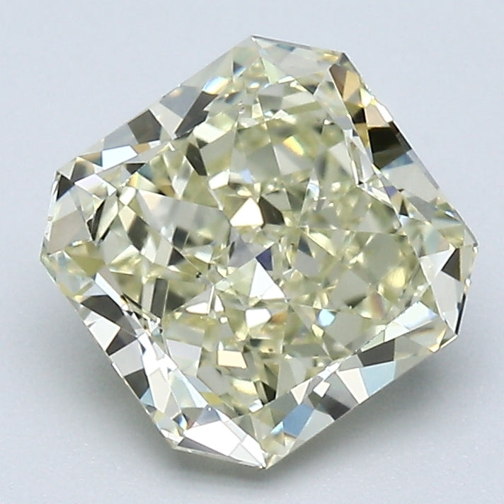 2.02 Carat Radiant Cut Natural Mined Diamond Fancy Light  Yellow Color VS1 Clarity With GIA Certificate, natural diamonds, precious stones, engagement diamonds