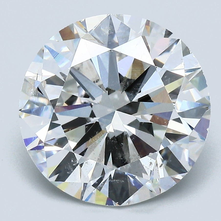 4.90 Carat Round Brilliant Natural Mined Diamond F Color SI2 Clarity With GIA Certificate, natural diamonds, precious stones, engagement diamonds