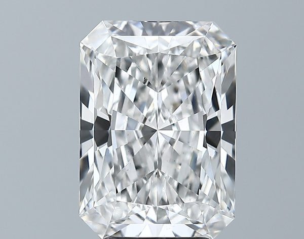 Lab-Grown 3.62 Carat Radiant Cut Diamond color E Clarity VS2 With GIA Certificate, precious stones, engagement diamonds