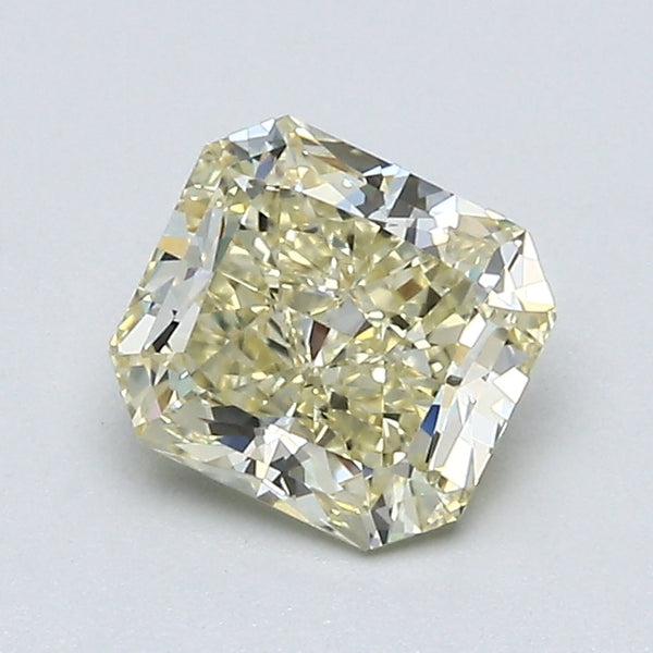 1.07 Carat Radiant Cut Natural Mined Diamond Fancy Light Brownish Yellow Color VS1 Clarity With GIA Certificate, natural diamonds, precious stones, engagement diamonds