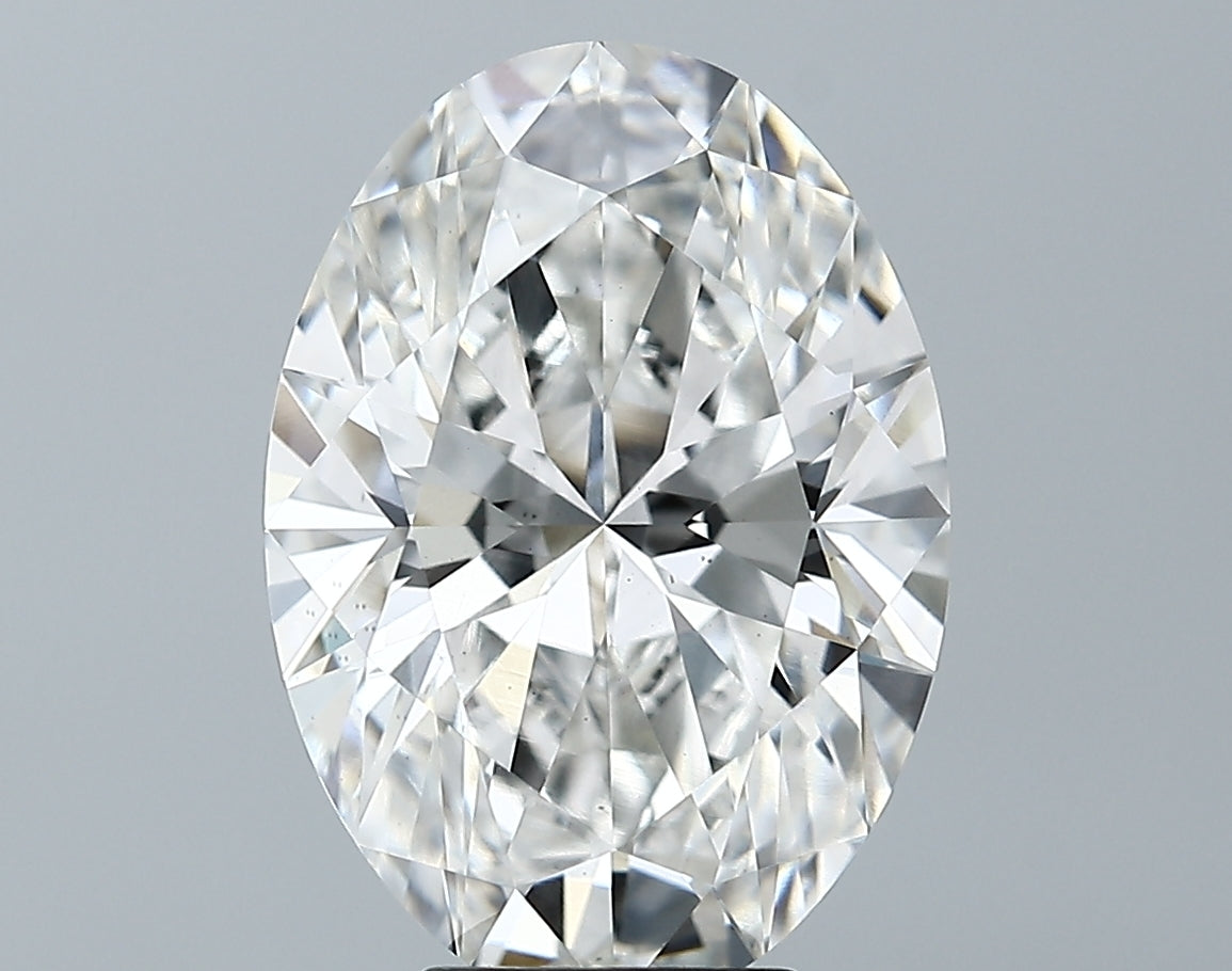 Lab-Grown 5.12 Carat Oval Shape Diamond color G Clarity VS2, precious stones, engagement diamonds