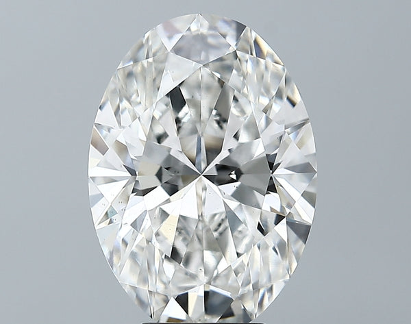 Lab-Grown 5.12 Carat Oval Shape Diamond color G Clarity VS2, precious stones, engagement diamonds