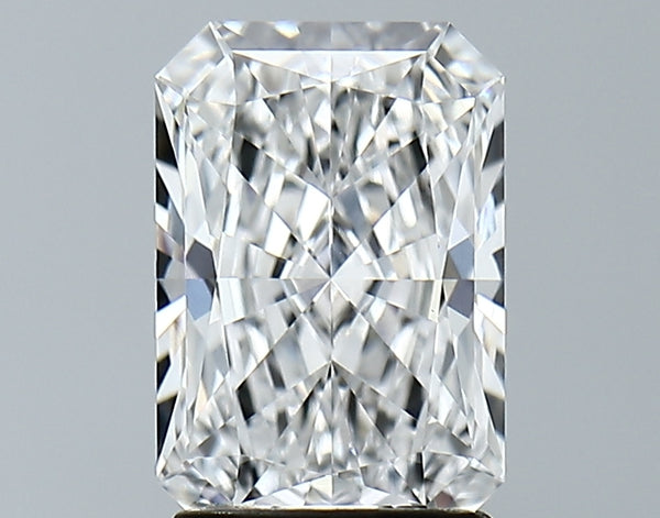 Lab-Grown 2.09 Carat Radiant Cut Diamond color E Clarity VVS1 With GIA Certificate, precious stones, engagement diamonds