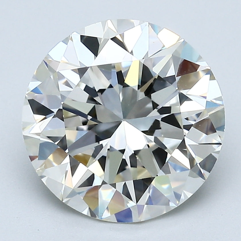 4.30 Carat Round Brilliant Natural Mined Diamond J Color SI1 Clarity With GIA Certificate, natural diamonds, precious stones, engagement diamonds