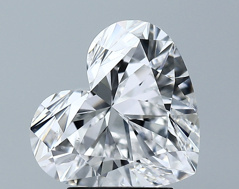 Lab-Grown 3.03 Carat Heart Shape Diamond color D Clarity VS2 With GIA Certificate, precious stones, engagement diamonds