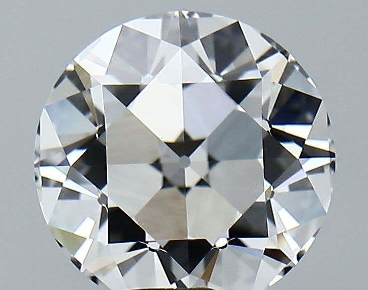 Lab-Grown 3.16 Carat Old European Cut Diamond color E Clarity VVS2, precious stones, engagement diamonds