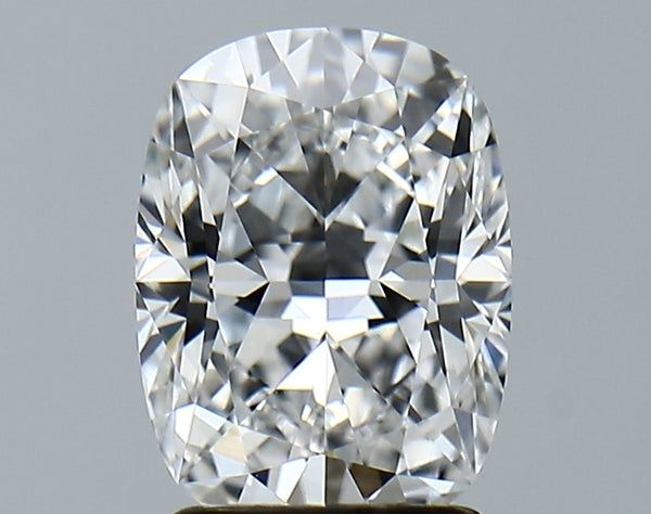 Lab-Grown 2.12 Carat Cushion Brilliant Diamond color E Clarity VVS2 With GIA Certificate, precious stones, engagement diamonds