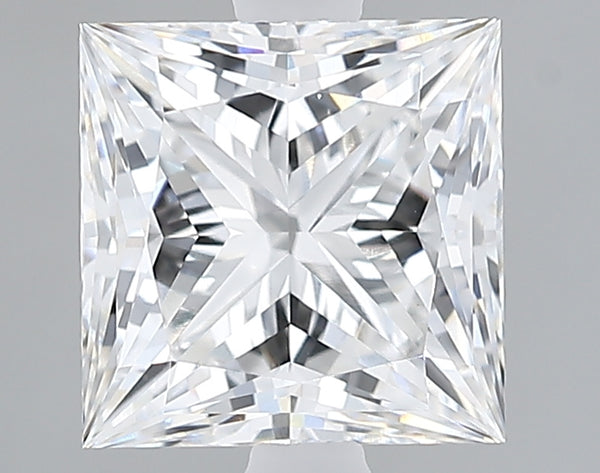 Lab-Grown 2.17 Carat Princess Cut Diamond color E Clarity VVS2 With GIA Certificate, precious stones, engagement diamonds