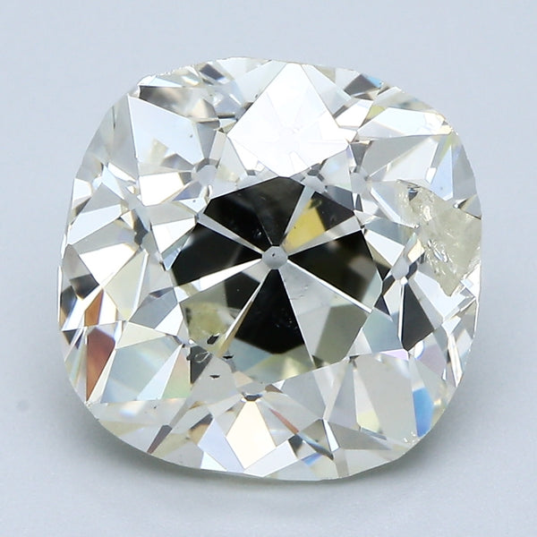5.65 Carat Old Miner Cut Diamond color N Clarity I2, natural diamonds, precious stones, engagement diamonds