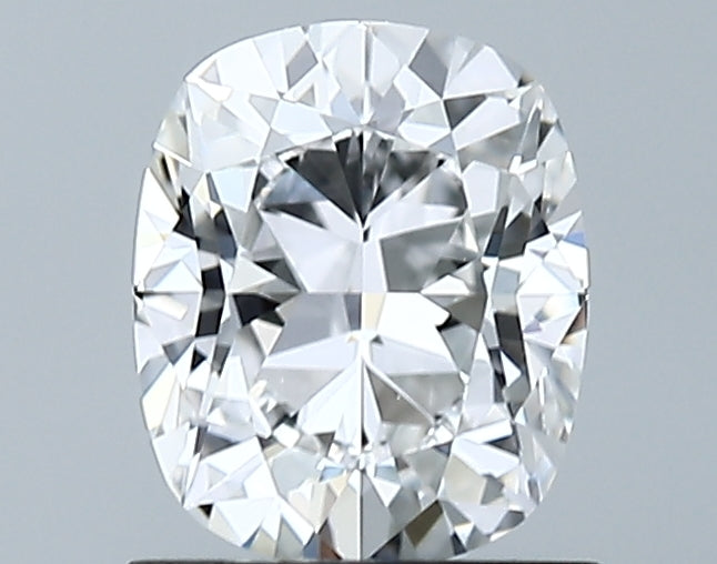 Lab-Grown 1.02 Carat Cushion Modified Brilliant Cut Diamond color D Clarity VVS2 With GIA Certificate, precious stones, engagement diamonds