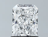 Lab-Grown 1.02 Carat Radiant Cut Diamond color D Clarity VS1 With GIA Certificate, precious stones, engagement diamonds