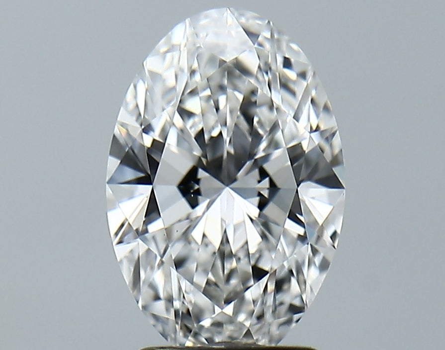 Lab-Grown 2.04 Carat Oval Shape Diamond color D Clarity VS1, precious stones, engagement diamonds