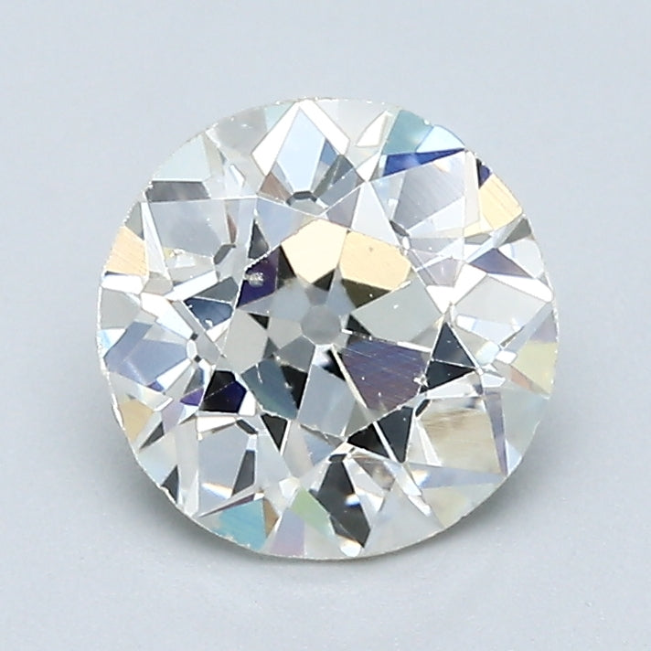 1.39 Carat Old European Cut Antique Natural Mined Diamond J Color SI1 Clarity With GIA Certificate, natural diamonds, precious stones, engagement diamonds
