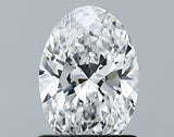 Lab-Grown 1.02 Carat Oval Shape Diamond color D Clarity VVS2 With GIA Certificate, precious stones, engagement diamonds