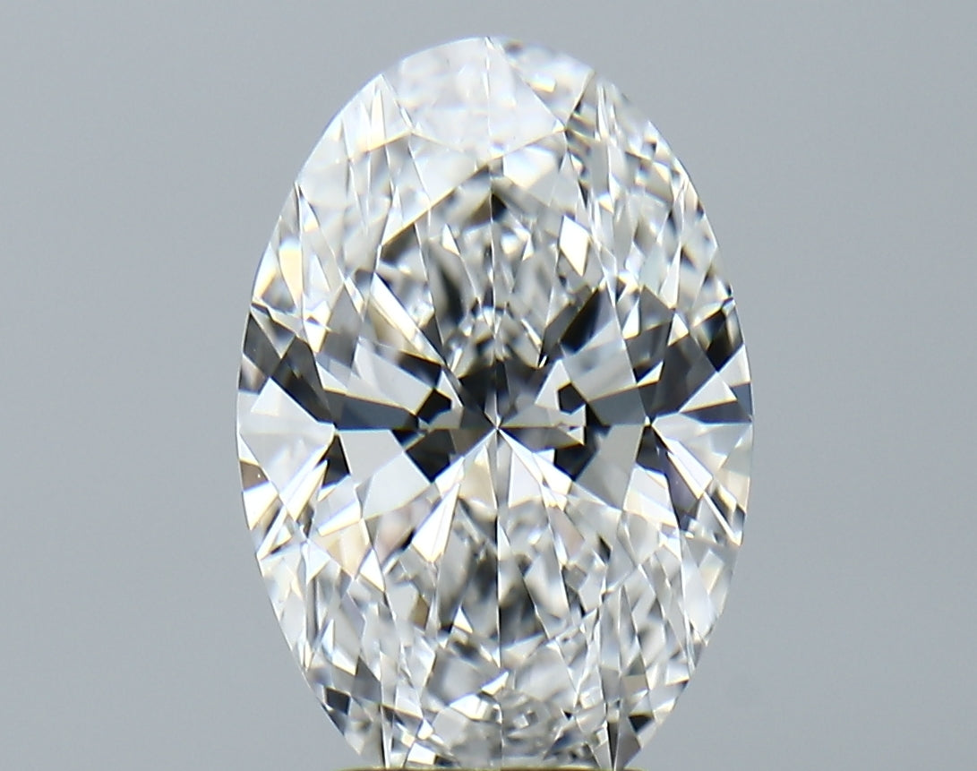 Lab-Grown 3.61 Carat Oval Shape Diamond color E Clarity VVS2, precious stones, engagement diamonds