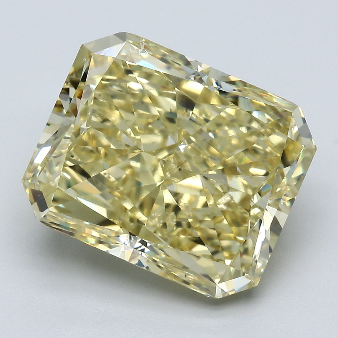8.03 Carat Radiant Cut Natural Mined Diamond Fancy  Yellow Color SI1 Clarity With GIA Certificate, natural diamonds, precious stones, engagement diamonds