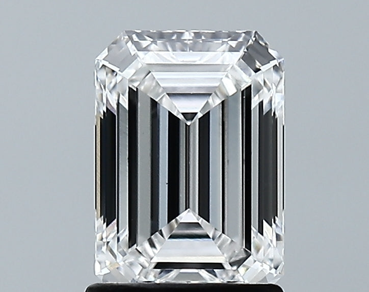 Lab-Grown 1.53 Carat Emerald Cut Diamond color E Clarity VVS2 With GIA Certificate, precious stones, engagement diamonds
